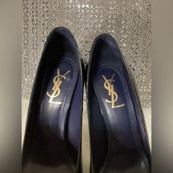 Saint Laurent Authentic black heels size 38 - Picture 4 of 11